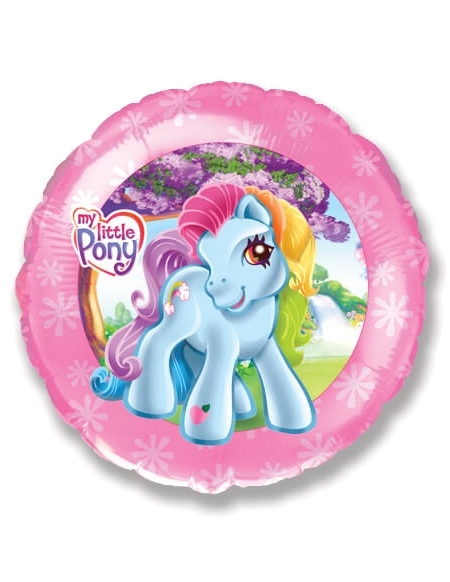 Globo Mi Pequeño Pony - Redondo 45cm Foil Poliamida - F401524