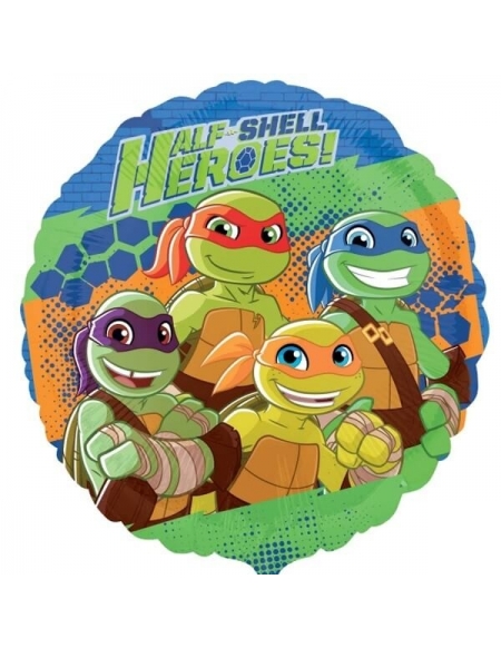 Globo TMNT Half Shell Heroes Redondo 45cm