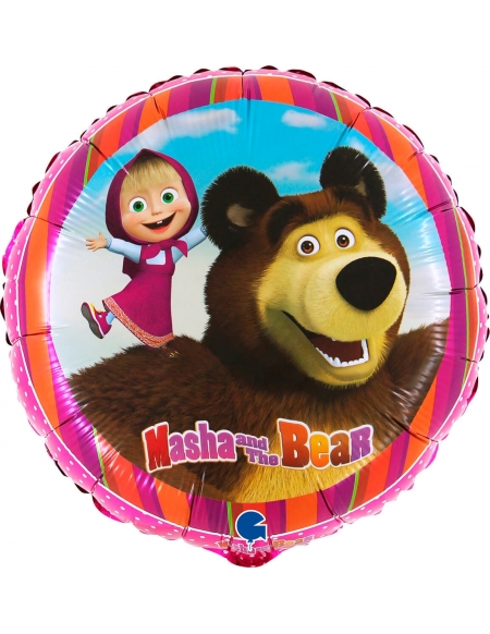 Globo Masha y el Oso Redondo 45cm