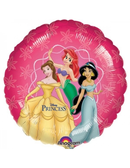 Globo Princesas Disney - Redondo 45cm Foil Poliamida - A0819301