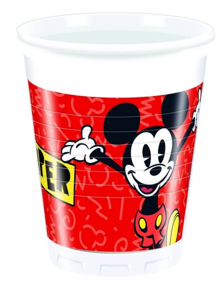 Vasos Mickey Super Cool 200ml 8 UDS