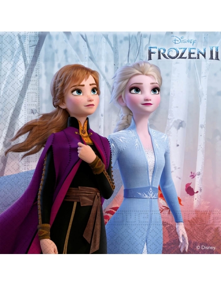 Servilletas Frozen 2 de 25x25cm 16 UDS