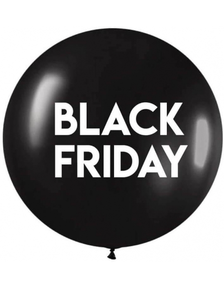 Globos Black Friday Latex Redondo 44cm