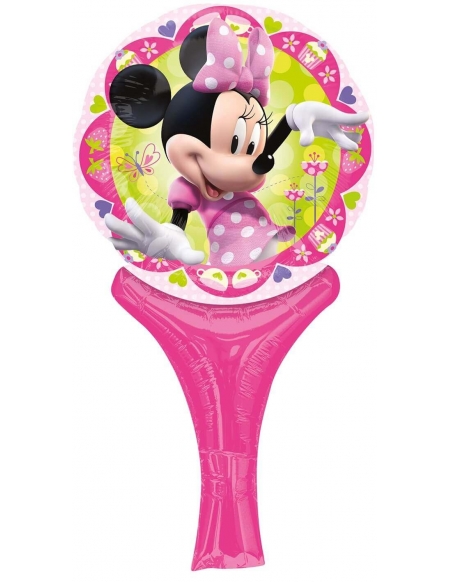 Globo Minnie - Mini Auto Inflable 23cm Foil Poliamida - A2702901