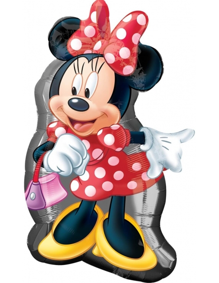 Globo Minnie Mouse Cuerpo - Forma 81x48cm Foil Poliamida -A2637401-02