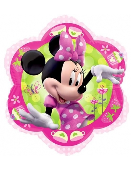 Globo Minnie Flor - Forma 45cm Foil Poliamida -A2643701-02