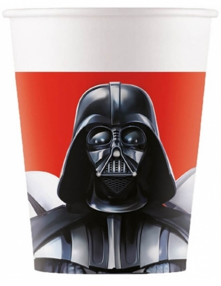 Vasos de Papel Star Wars Final Battle 200ml 8 UDS