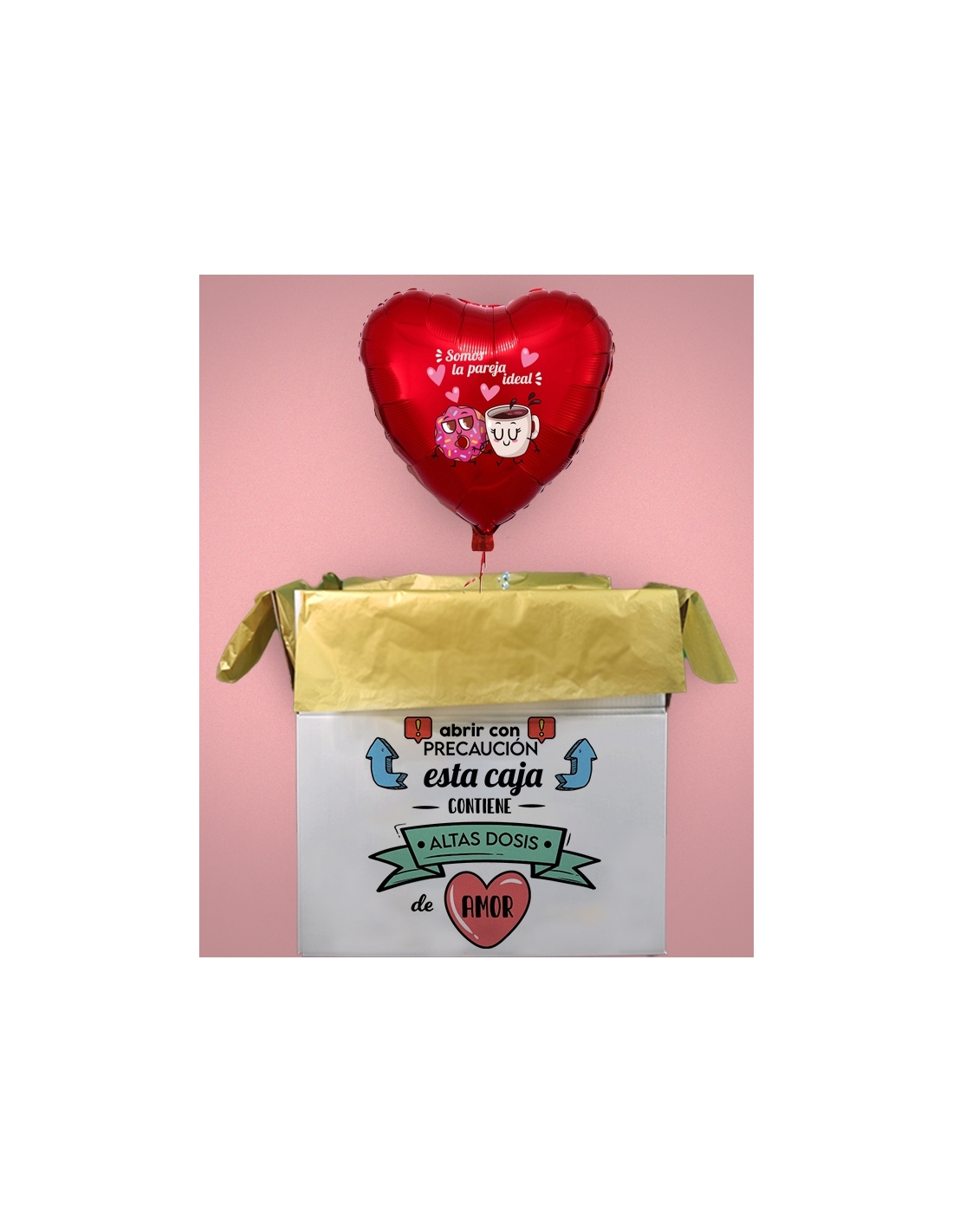 Caja sorpresa San Valentín La pareja ideal Caja sorpresa San Valentín La pareja ideal