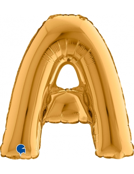 Globo Letra A de 36cm Oro - Foil Poliamida - G14202G