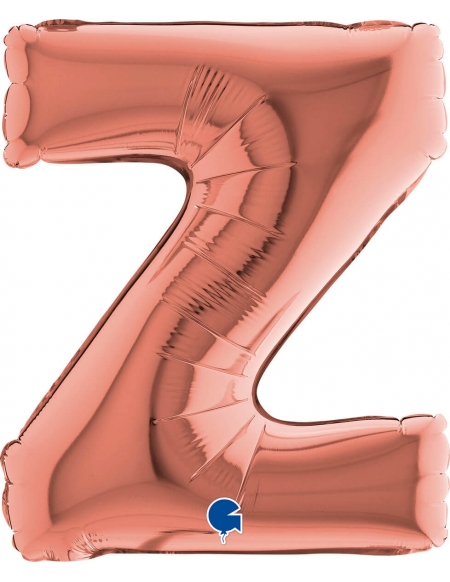 Globo Letra Z Oro Rosa 36cm