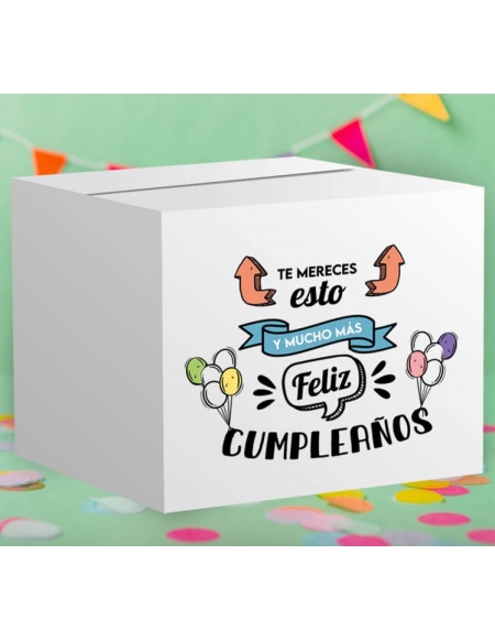 Caja cumpleaños 60x40x40cm