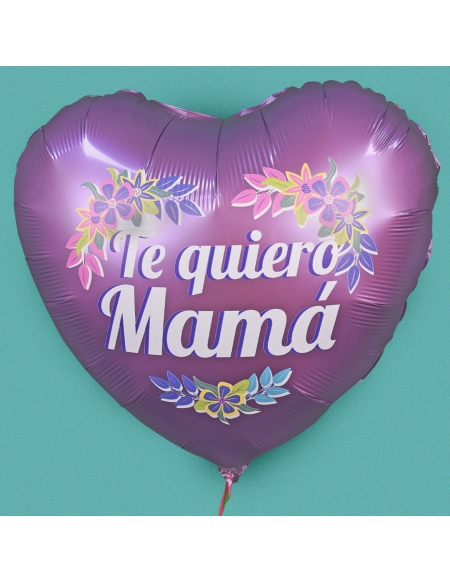 Globo Te quiero mamá 45cm foil