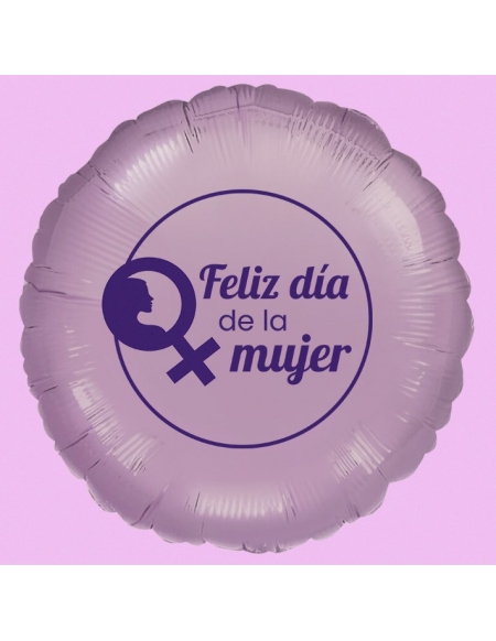 Globo Feliz día de la mujer