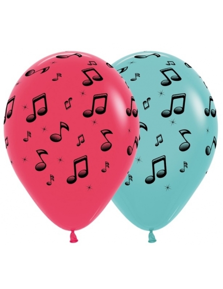 Globo Musica Fashion Solido 30cm Bolsa de 12 UDS