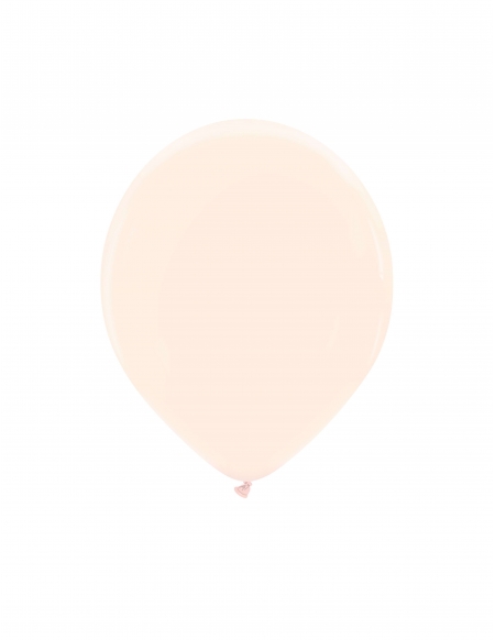 Globo Redondo Premium Pastel 13cm Rosa Piel - Bolsa 100 UDS
