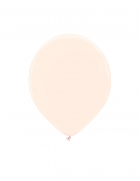 Globo Redondo Premium Pastel 13cm Rosa Piel - Bolsa 100 UDS