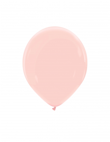 Globo Redondo Premium Pastel 13cm Rosa Flamenco - Bolsa 100 UDS