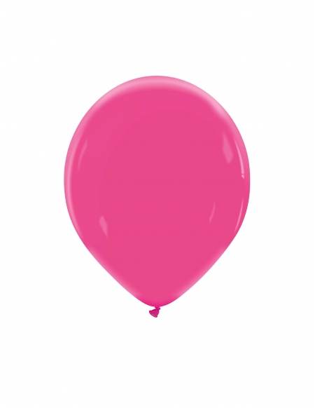 Globo Redondo Premium Pastel 13cm Rosa Frambuesa - Bolsa 100 UDS