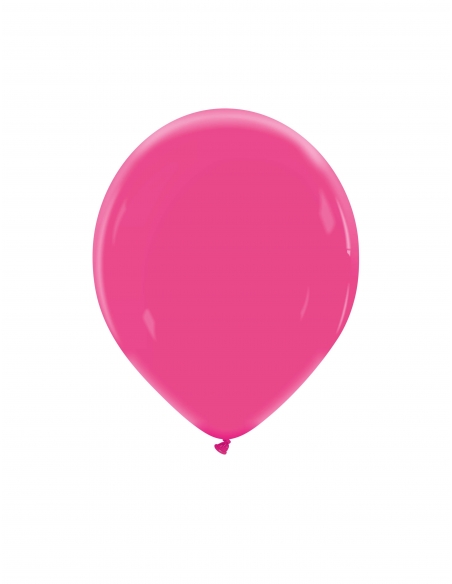 Globo Redondo Premium Pastel 13cm Rosa Frambuesa - Bolsa 100 UDS