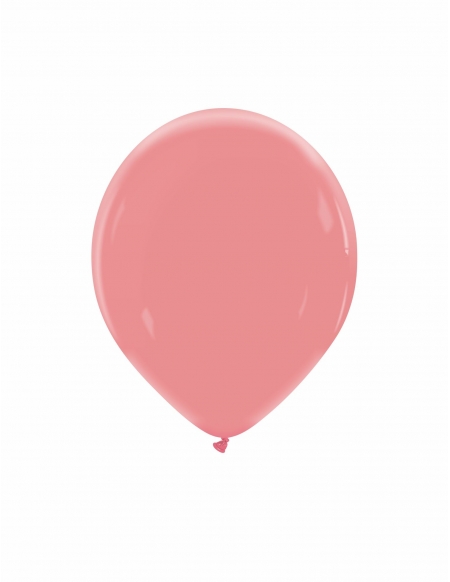 Globo Redondo Premium Pastel 13cm Rosa del Desierto - Bolsa 100 UDS