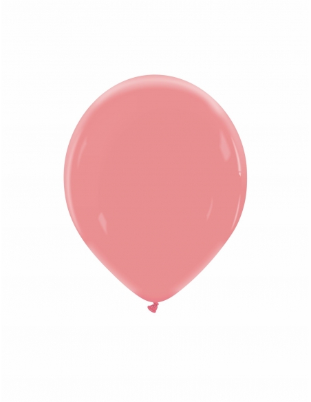 Globo Redondo Premium Pastel 13cm Rosa del Desierto - Bolsa 100 UDS