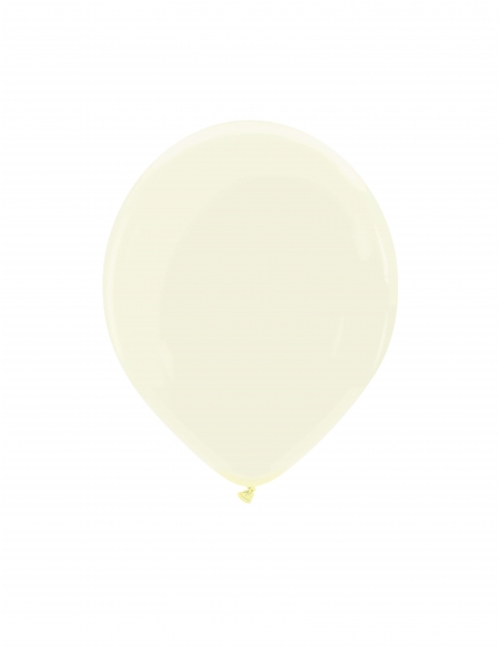 Globo Redondo Premium Pastel 13cm Vainilla - Bolsa 100 UDS