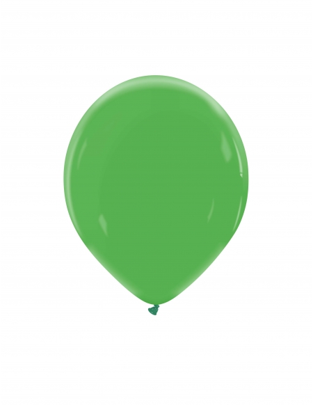 Globo Redondo Premium Pastel 13cm Verde Cocodrilo - Bolsa 100 UDS