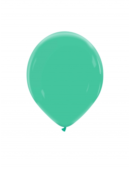 Globo Redondo Premium Pastel 13cm Verde Pino - Bolsa 100 UDS