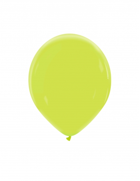 Globo Redondo Premium Pastel 13cm Verde Manzana - Bolsa 100 UDS