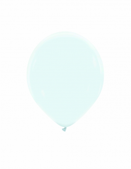 Globo Redondo Premium Pastel 13cm Azul Hielo - Bolsa 100 UDS
