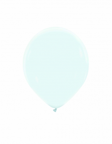 Globo Redondo Premium Pastel 13cm Azul Hielo - Bolsa 100 UDS