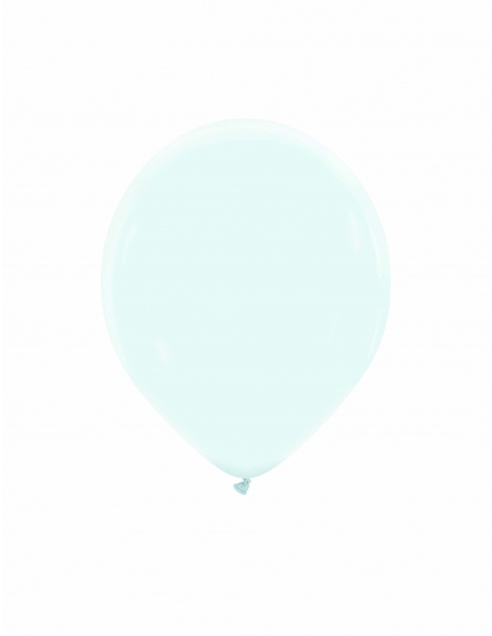 Globo Redondo Premium Pastel 13cm Azul Hielo - Bolsa 100 UDS