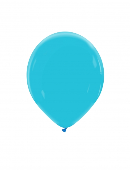 Globo Redondo Premium Pastel 13cm Azul Azur - Bolsa 100 UDS