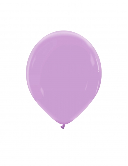 Globo Redondo Premium Pastel 13cm Lavanda Iris - Bolsa 100 UDS