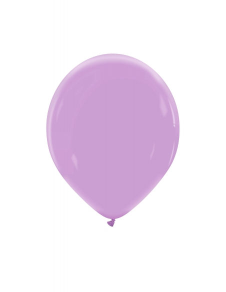 Globo Redondo Premium Pastel 13cm Lavanda Iris - Bolsa 100 UDS
