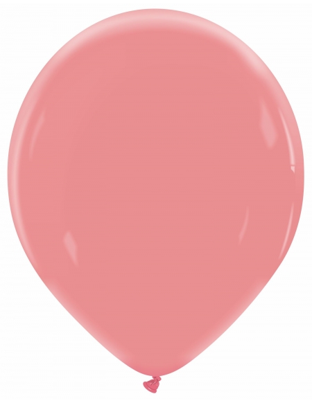 Globo Redondo Premium Pastel 32cm Rosa del Desierto - Bolsa 100 UDS