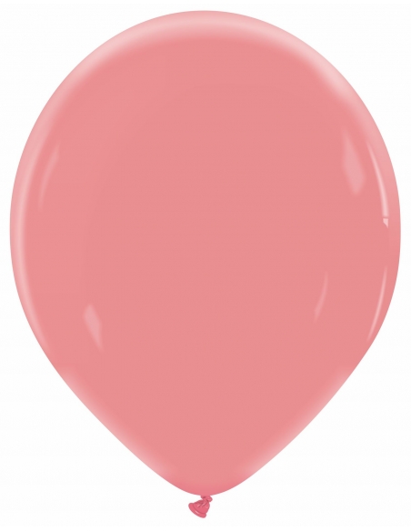 Globo Redondo Premium Pastel 32cm Rosa del Desierto - Bolsa 100 UDS