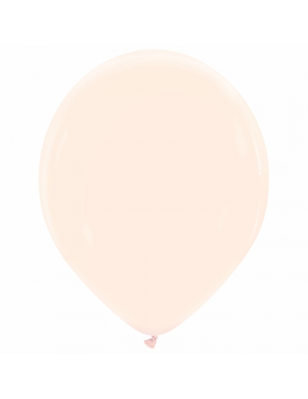 Globo Redondo Premium Pastel 36cm Rosa Piel - Bolsa 50 UDS