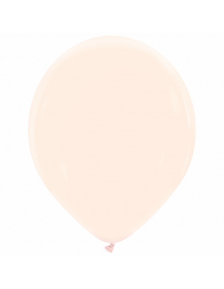 Globo Redondo Premium Pastel 36cm Rosa Piel - Bolsa 50 UDS