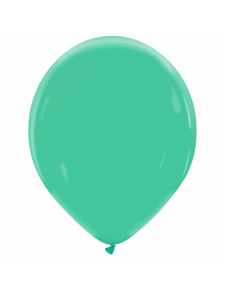 Globo Redondo Premium Pastel 36cm Verde Pino - Bolsa 50 UDS