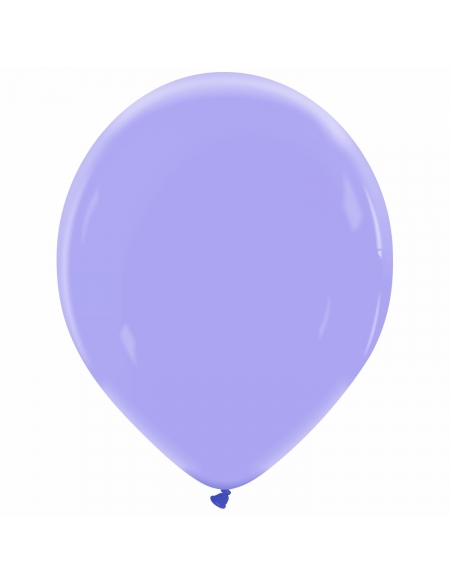 Globo Redondo Premium Pastel 36cm Azul Persa - Bolsa 50 UDS