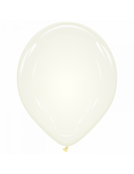 Globo Redondo Premium Pastel 36cm Transparente - Bolsa 50 UDS