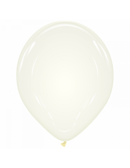 Globo Redondo Premium Pastel 36cm Transparente - Bolsa 50 UDS