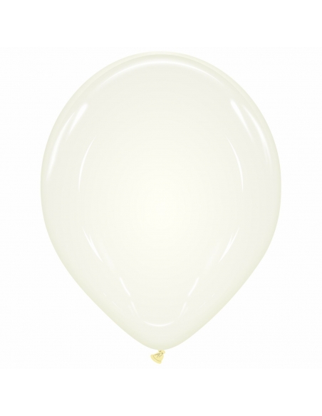 Globo Redondo Premium Pastel 36cm Transparente - Bolsa 50 UDS