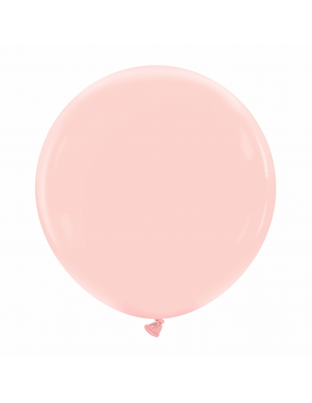 Globo Redondo Premium Pastel 60cm Rosa Flamenco - Bolsa 1 UD