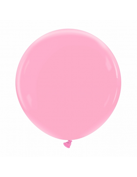 Globo Redondo Premium Pastel 60cm Rosa Chicle - Bolsa 1 UD
