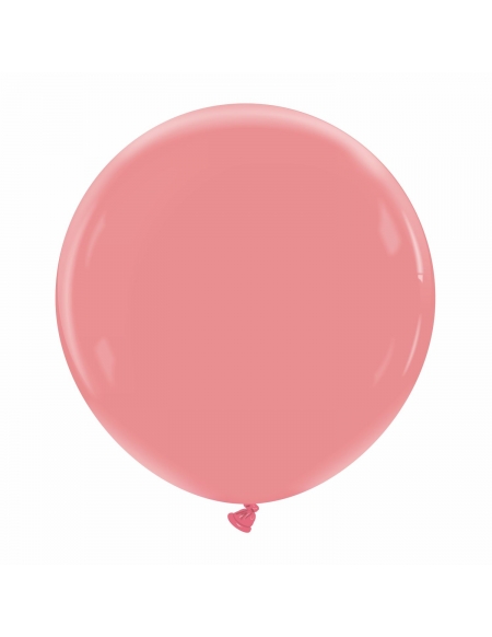 Globo Redondo Premium Pastel 60cm Rosa del Desierto - Bolsa 1 UD