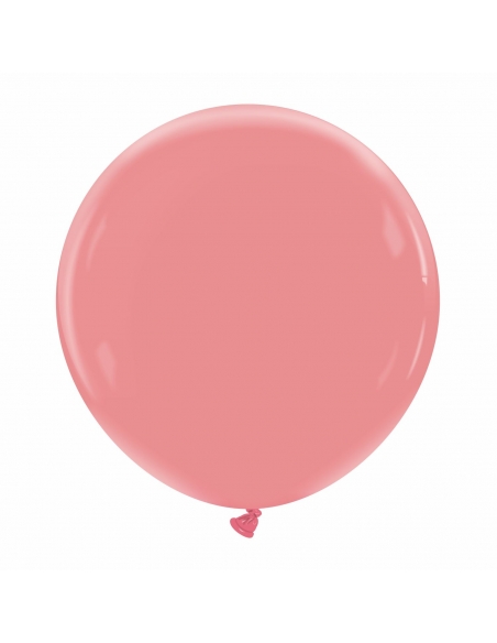 Globo Redondo Premium Pastel 60cm Rosa del Desierto - Bolsa 1 UD