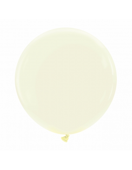 Globo Redondo Premium Pastel 60cm Vainilla - Bolsa 1 UD