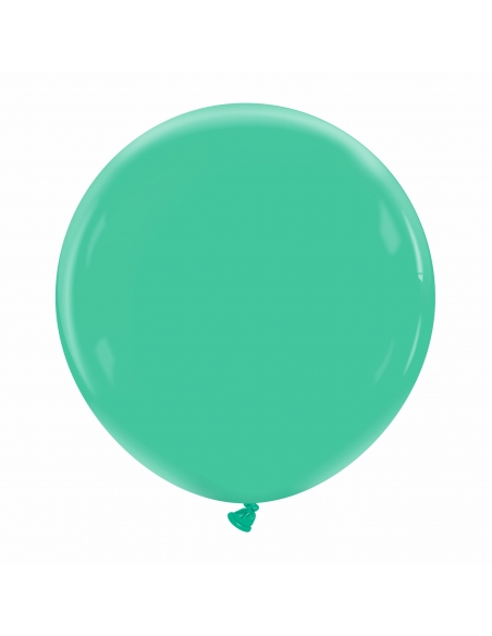 Globo Redondo Premium Pastel 60cm Verde Pino - Bolsa 1 UD
